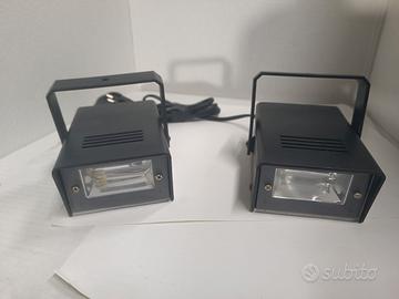 2 lampade stroboscope