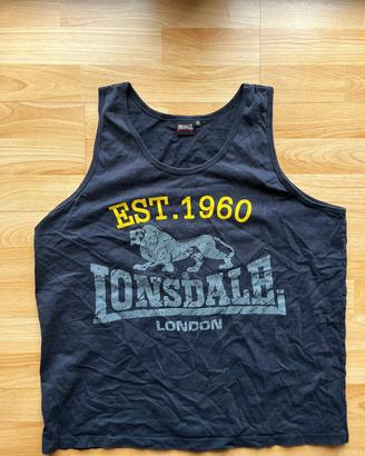 Canotta Lonsdale nera XL
