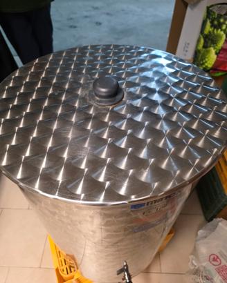 botte di acciaio inox 100 L