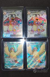 Lotto Carte Pokémon Rare Set Ossidiana Infuocata