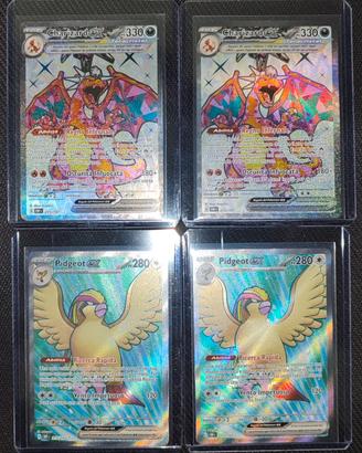 Lotto Carte Pokémon Rare Set Ossidiana Infuocata