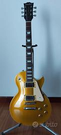Chitarra elettrica Les Paul Grass Roots Gold Top