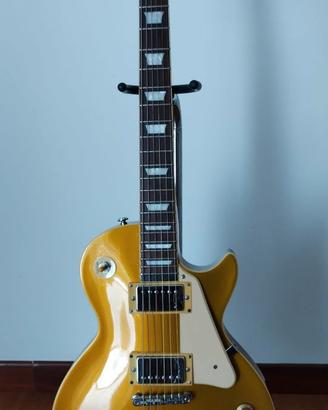 Chitarra elettrica Les Paul Grass Roots Gold Top
