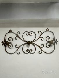 Appendiabiti in ferro battuto