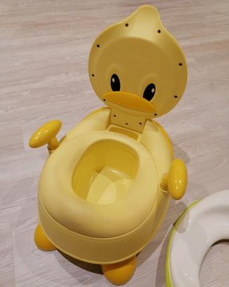 Vasino bimbi papera + riduttore Ikea
