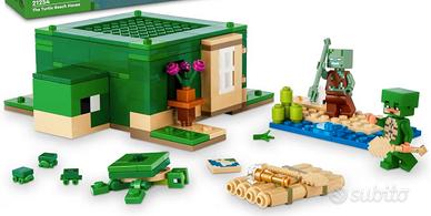 LEGO Minecraft Beach House della Tartaruga