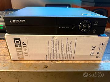 DVR Videosorveglianza Full HD 4ch HDD 1Tb + Omaggi