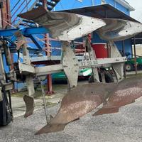 Aratro bivomere Scalmana con ruota