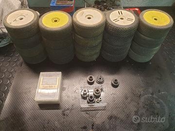 Gomme e campane frizione 1/8 rc