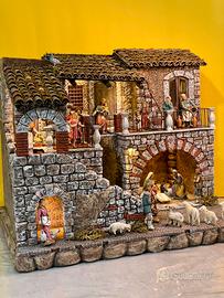 Presepe artigianale, realizzato a mano