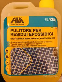 fila pulitore per residui epossidici