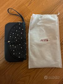 Borsetta/pochette JU’STO nera mai utilizzata