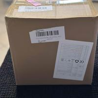 Applique con sfera in vetro bianco attacco E27