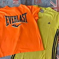 Set 2 t-shirt ragazza Adidas Everlast S
