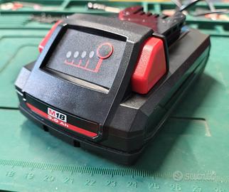batteria Milwaukee 4ah leggera alta scarica