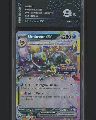 Umbreon Ex stamped di Evoluzioni Prismatiche 