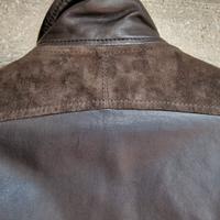 Giacca di pelle nera GRIFONI, taglia 52