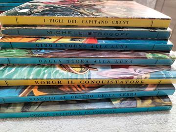 Libri Giulio Verne anni 70