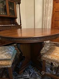 tavolo stile classico in legno