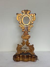 Reliquiario a Ostensorio 1700-1750 39 cm XVIII sec