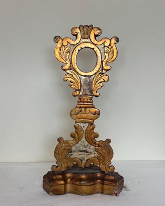 Reliquiario a Ostensorio 1700-1750 39 cm XVIII sec