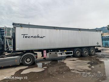 Semirimorchio tecnokar allumino 58 mq