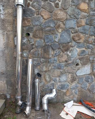 Tubo inox da 130mm