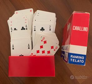 Collezionismo, carte da “Ramino Cavallino“ anni’70