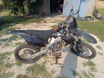 Smembro Honda CRF 450 2009 forcelle Showa 48