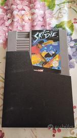 NINTENDO - SKI OR DIE (originale in custodia, anni
