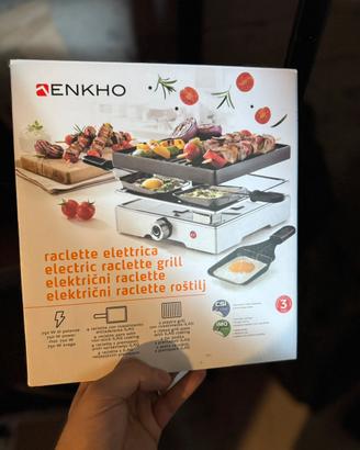 Raclette elettrica enkho nuova imballata