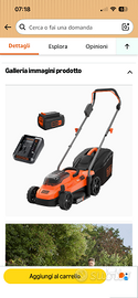 Tagliaerba a batteria