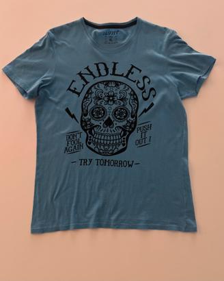 T-shirt uomo Alcot Azzurro