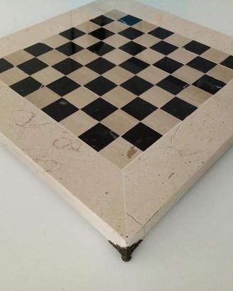 scacchiera in marmo
