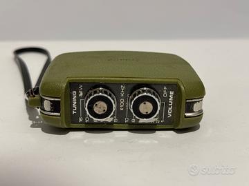 Radio portatile vintage anni 60/70 verde oliva