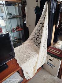Copriletto in cotone lavorazione artigianale