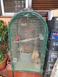 gabbia per uccelli o pappagalli 