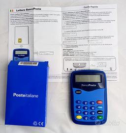 Lettore Bancoposta - Poste Italiane - Blu