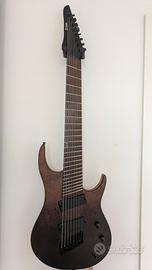 Chitarra 8 corde multiscala G4M 529 Grey Tide Fade