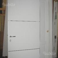 Porte bianche ral 9010 con 2 filetti