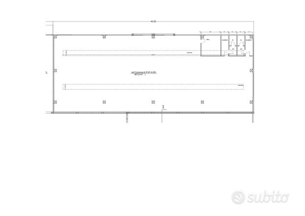 Capannone di 615 mq a marcon