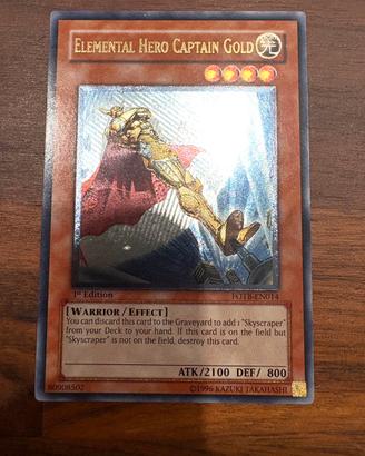 Capitano Gold eroe elementale