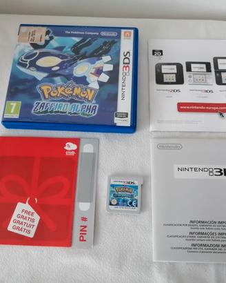 3DS Pokémon Zaffiro Alpha 2DS