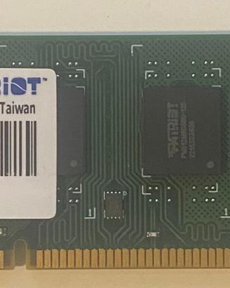 RAM Patriot 8GB DDR3 1600MHz PC3-12800 DesktoP