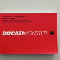 Libretto uso e manutenzione Ducati Monster