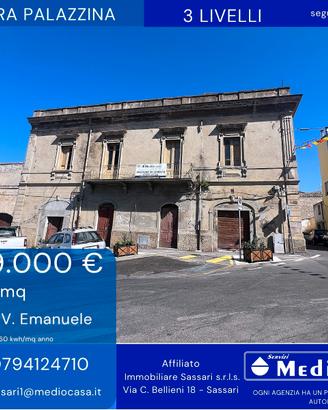 Sorso - palazzina storica da ristrutturare