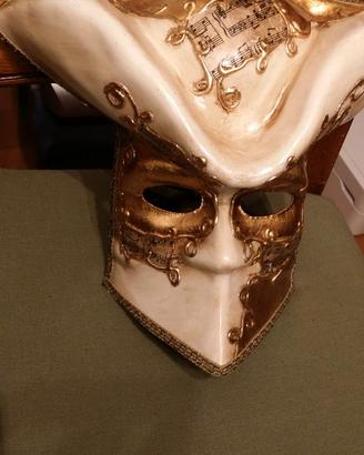 Maschera Veneziana originale con timbro
