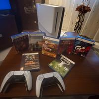 PlayStation 5 in garanzia + doppio controller