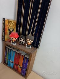 collezione completa Harry Potter, e bacchette 