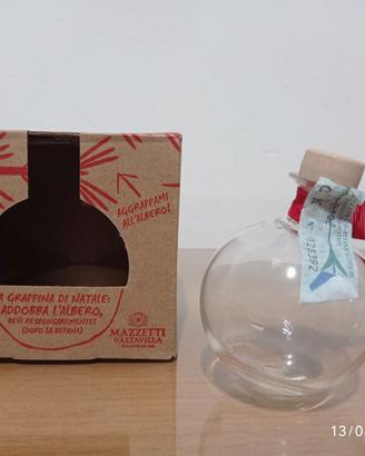 Ampolla vuota portatile per grappa